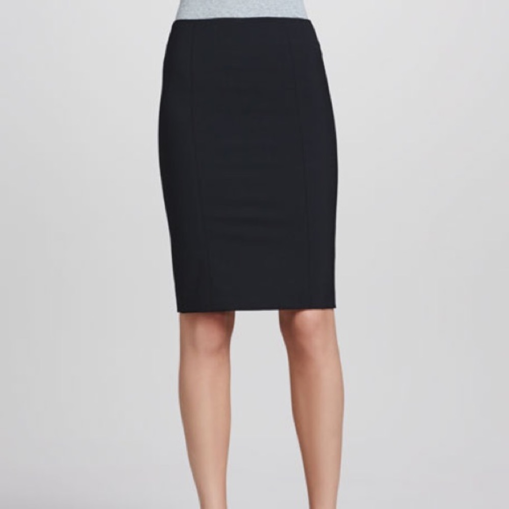 Black pencil skirt from Theory. Size 0.